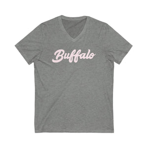 Buffalo Script - Royal - V-Neck