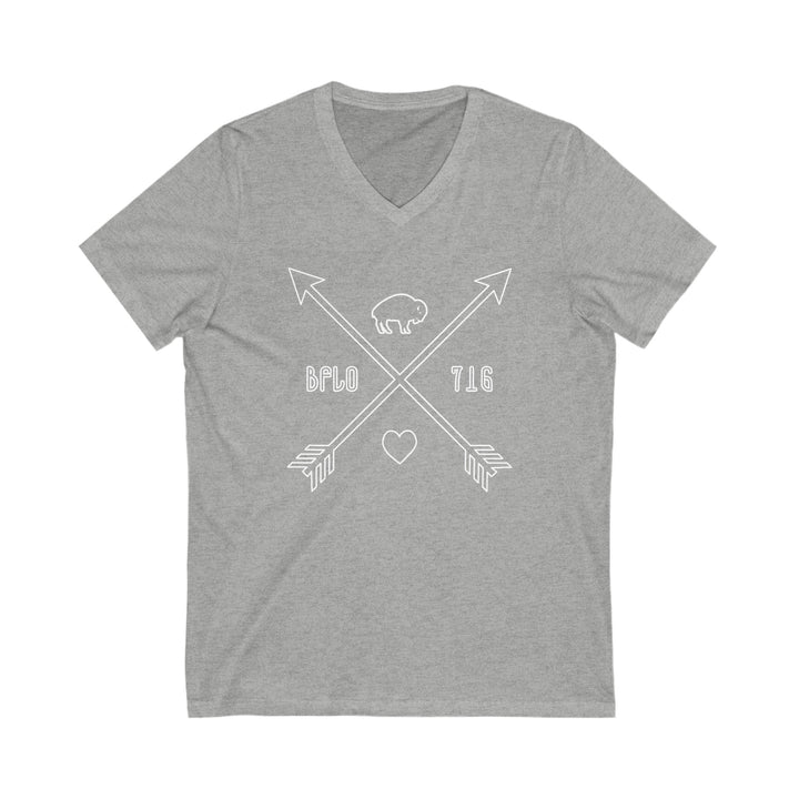 716 Love  BFLO Arrows - V-Neck